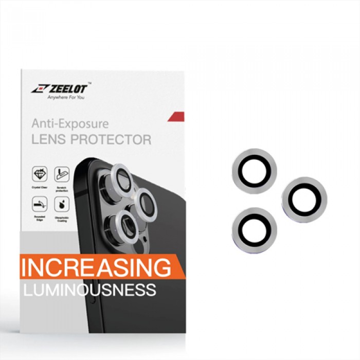 IPHONE 12 PRO MAX ZEELOT ANTI-EXPOSURE LENS PROTECTOR TITANIUM ALLOY